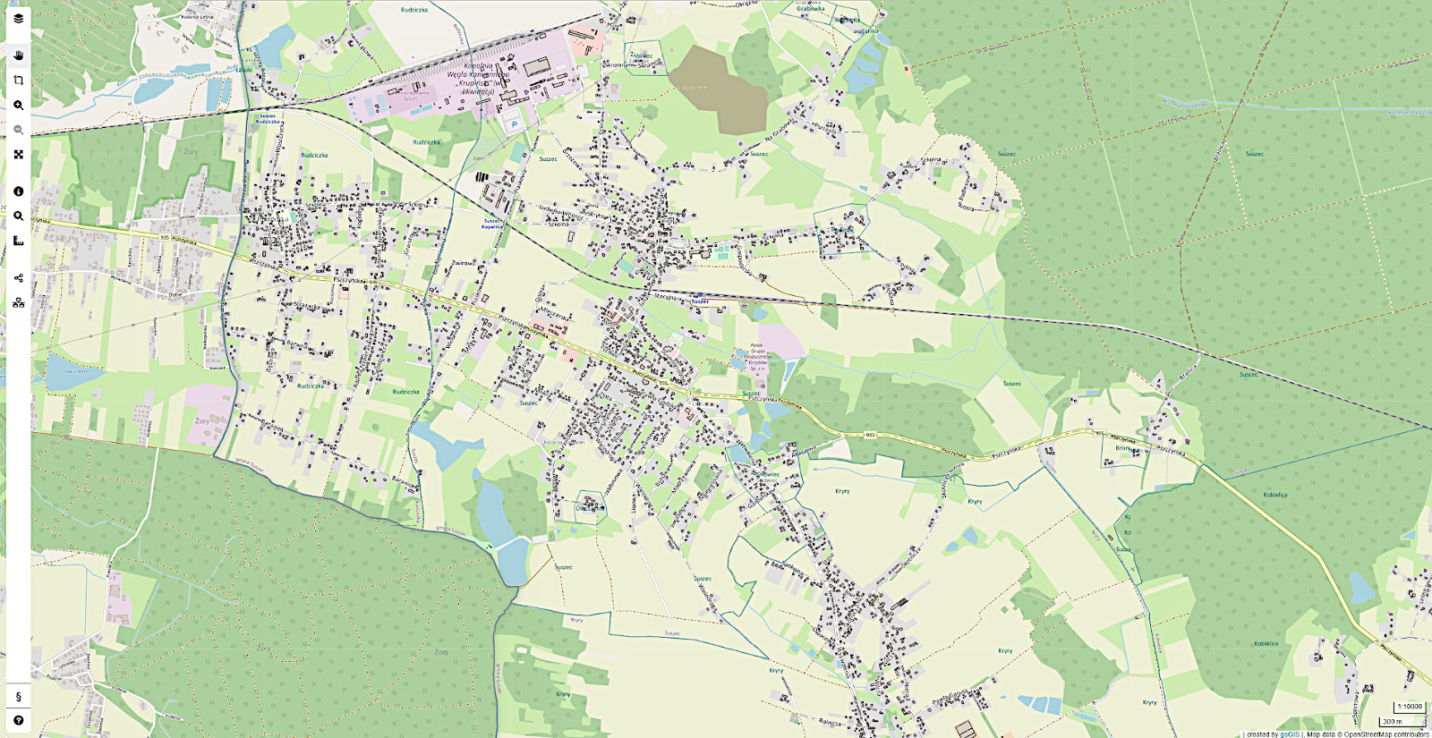 goGismap - mapa